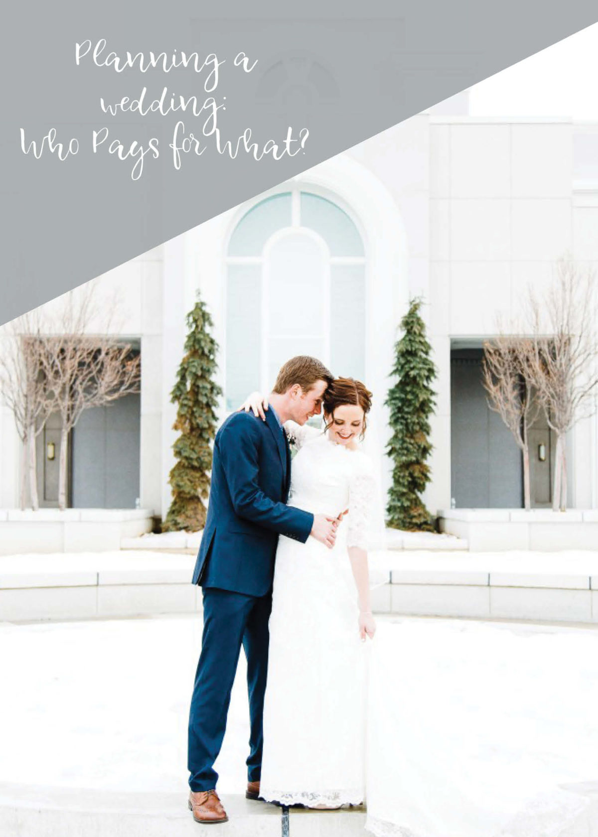Planning a Wedding Who Pays for What? Utah Wedding Photographer