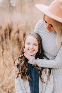 Winter Wheeler Farm Family Session | Utah Family Portraits