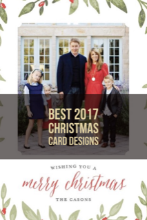 Best 2017 Christmas Card Designs