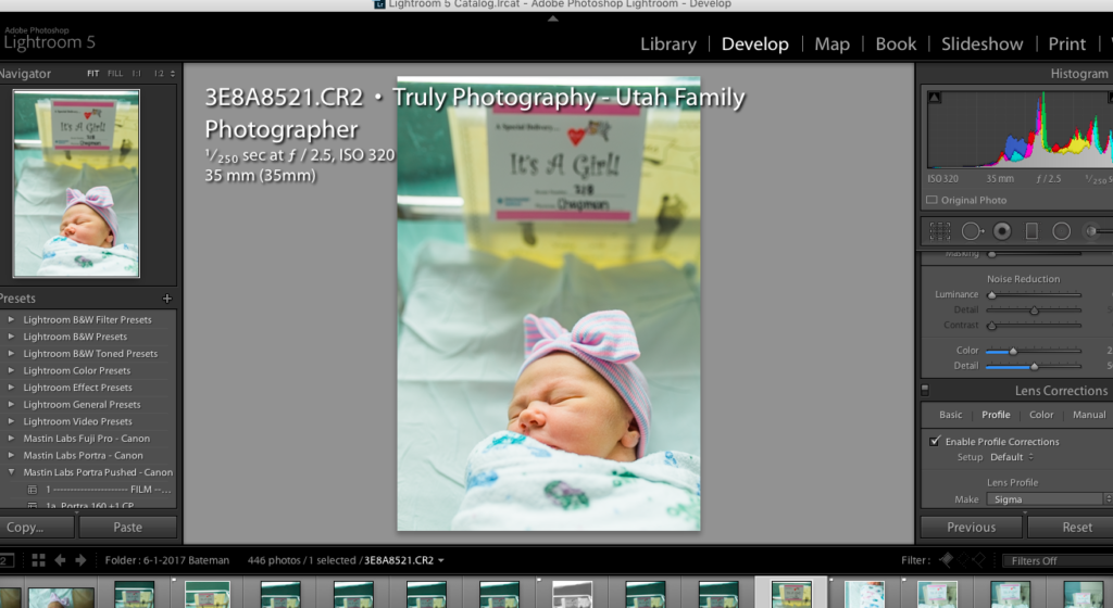 How to Edit Newborn Skin Tones for Fresh 48 Sessions