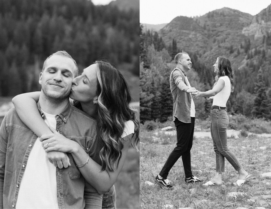 Ally + Daniel | Jordan Pines Engagement Session | Utah Wedding Photographer