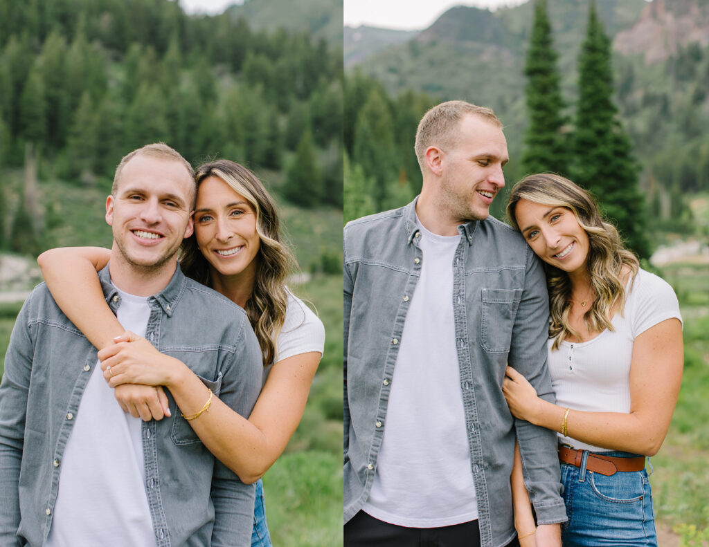 Ally + Daniel | Jordan Pines Engagement Session | Utah Wedding Photographer