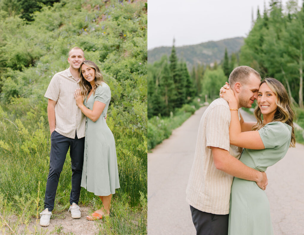 Ally + Daniel | Jordan Pines Engagement Session | Utah Wedding Photographer