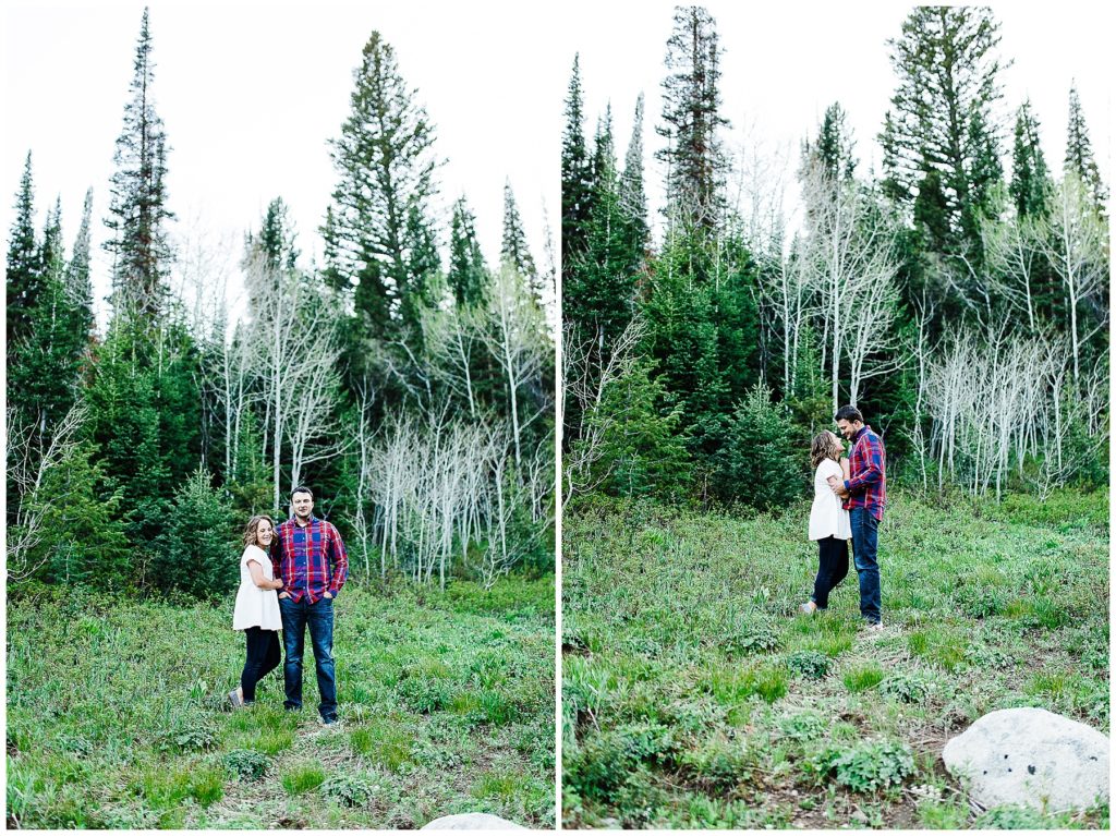 Randon + Megan | Jordan Pines Engagement Session | Utah Wedding Photographer