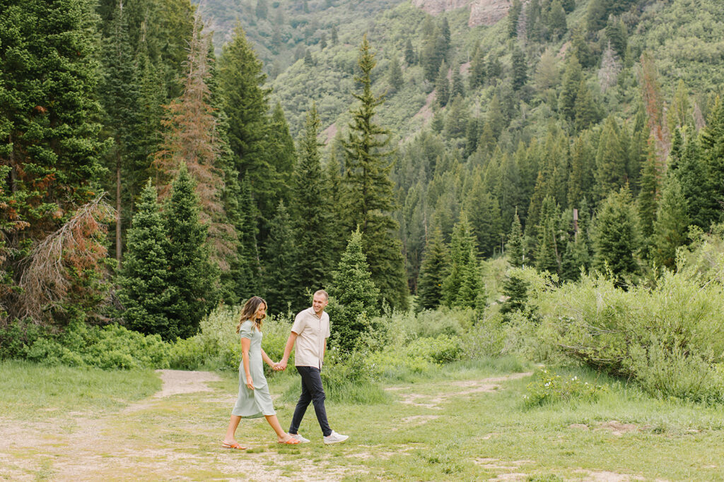 Ally + Daniel | Jordan Pines Engagement Session | Utah Wedding Photographer