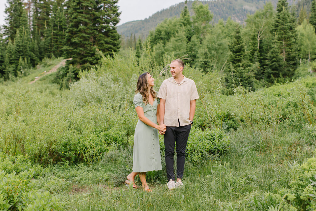 Ally + Daniel | Jordan Pines Engagement Session | Utah Wedding Photographer