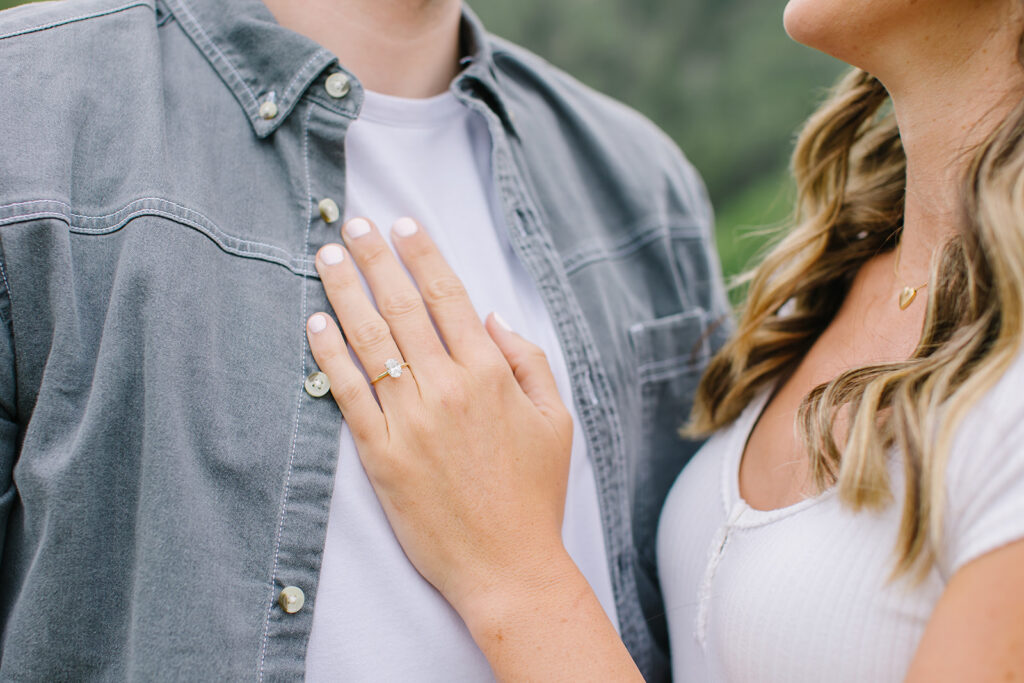 Ally + Daniel | Jordan Pines Engagement Session | Utah Wedding Photographer