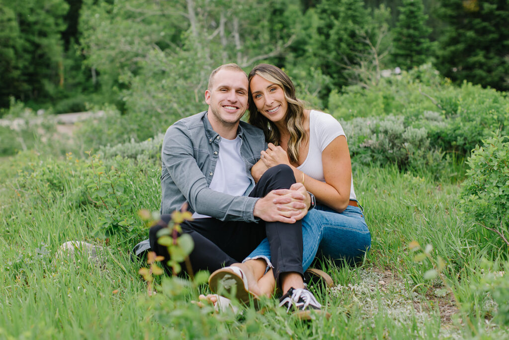 Ally + Daniel | Jordan Pines Engagement Session | Utah Wedding Photographer