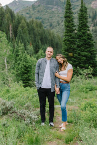 Ally + Daniel | Jordan Pines Engagement Session | Utah Wedding Photographer