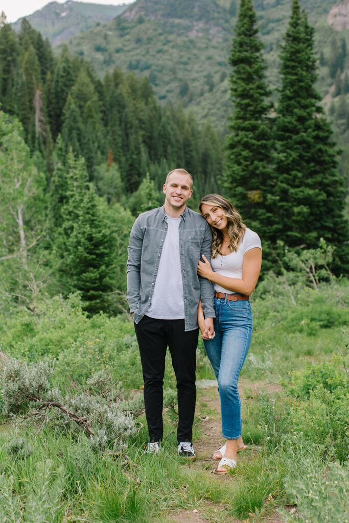 Ally + Daniel | Jordan Pines Engagement Session | Utah Wedding Photographer