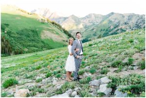 Sarah + Caleb | Albion Basin Bridals | Utah Wedding Photographer