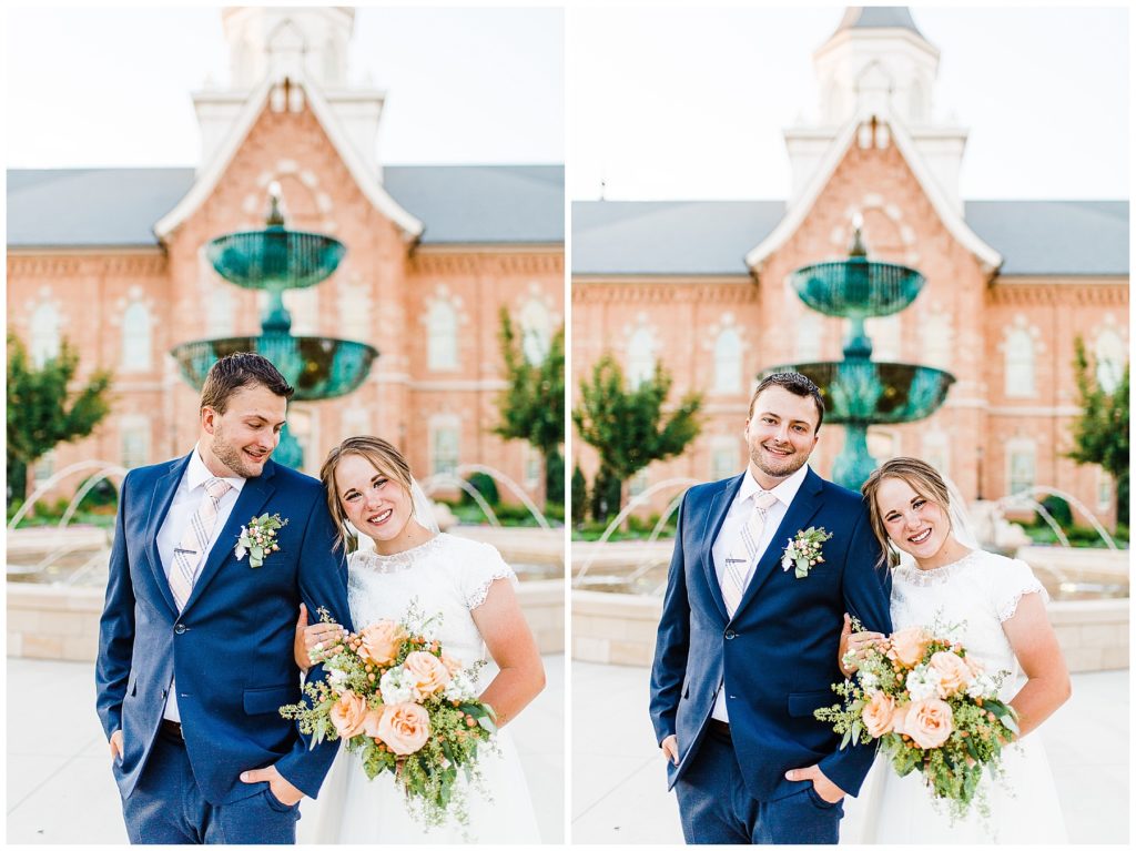 Megan + Randon | Provo Temple Bridals | Utah Wedding Photographer