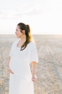 Lexi | Salt Flats Maternity Session