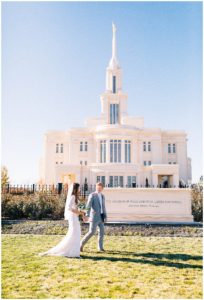 Calvin + Sydney | Payson Temple Wedding | Sun River Gardens Reception