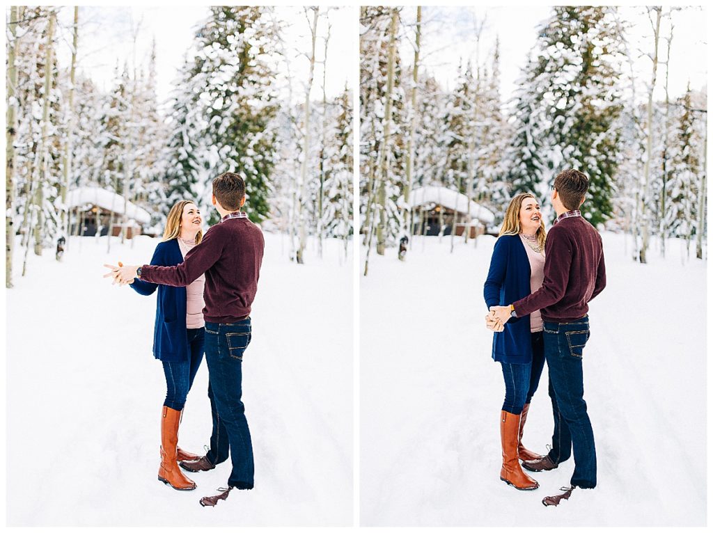 Big Cottonwood Canyon Engagements | Utah Wedding Photographer 