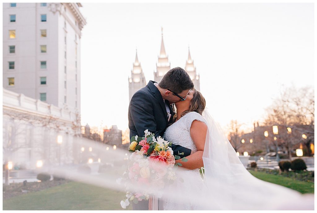 Kyle + Megan | Salt Lake Temple Wedding Pictures