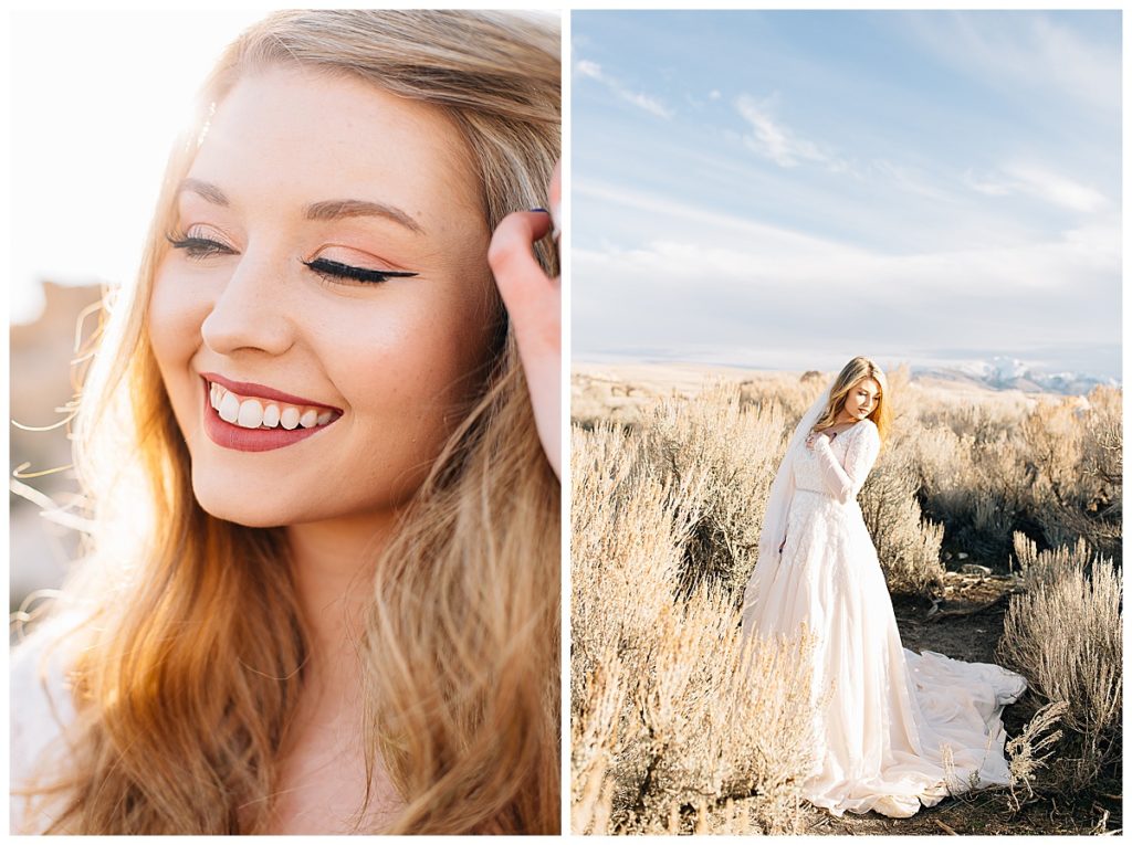 Sav | Antelope Island Bridals | Utah Wedding Photographer