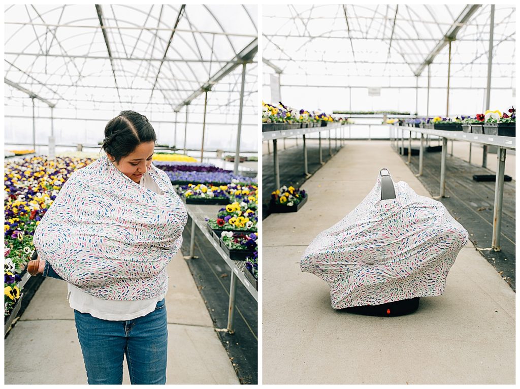 Covered Goods Nursing Cover | Product Shoot