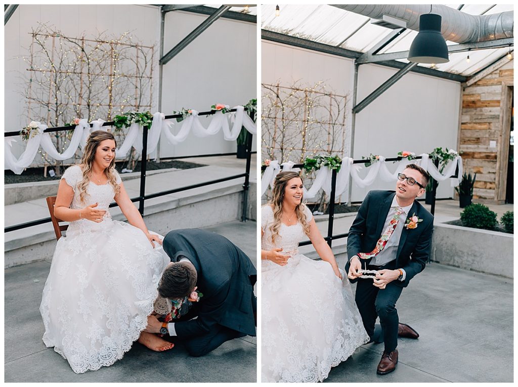 Salt Lake Temple and Shade Home and Garden Wedding | Utah Wedding Photographer