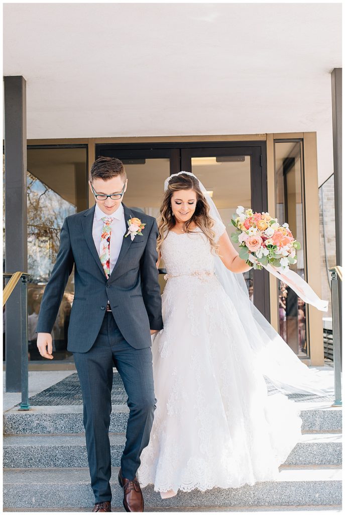 Salt Lake Temple and Shade Home and Garden Wedding | Utah Wedding Photographer