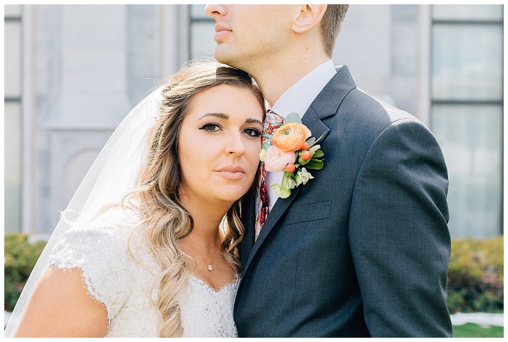 Salt Lake Temple and Shade Home and Garden Wedding | Utah Wedding Photographer