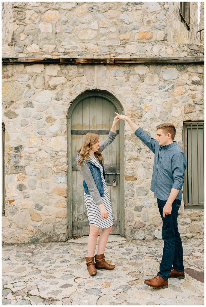 Tia + Alex | Provo Castle Engagement Pictures