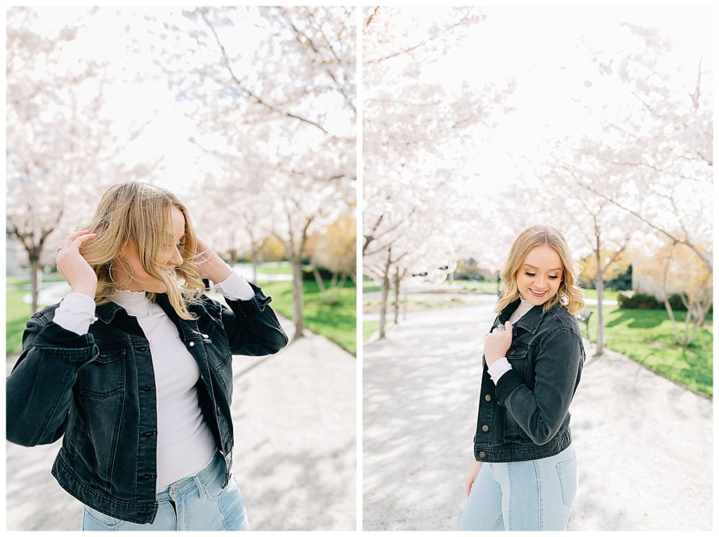 Emily | Capitol Blossoms Senior Pictures | Utah Photographer