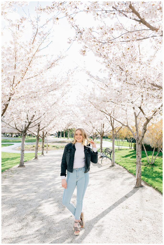 Emily | Capitol Blossoms Senior Pictures | Utah Photographer