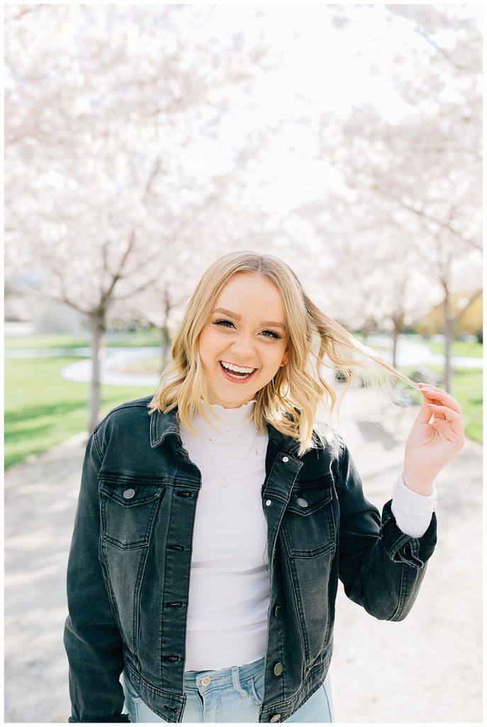 Emily | Capitol Blossoms Senior Pictures | Utah Photographer