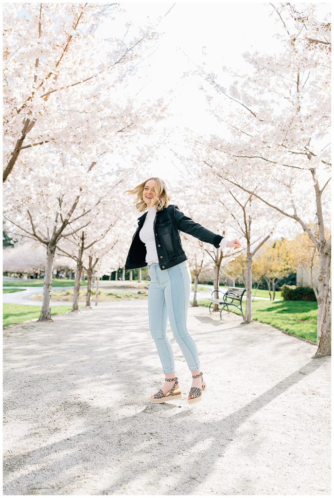 Emily | Capitol Blossoms Senior Pictures | Utah Photographer