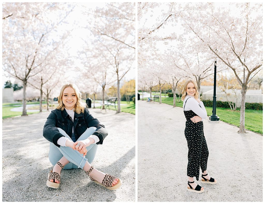 Emily | Capitol Blossoms Senior Pictures | Utah Photographer