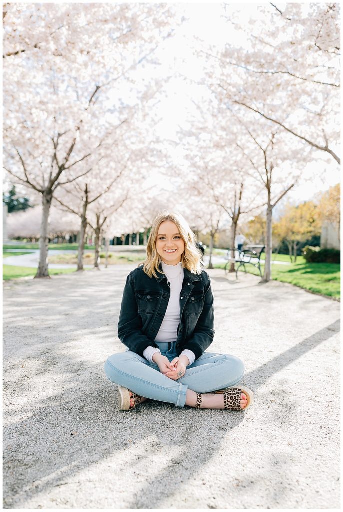 Emily | Capitol Blossoms Senior Pictures | Utah Photographer