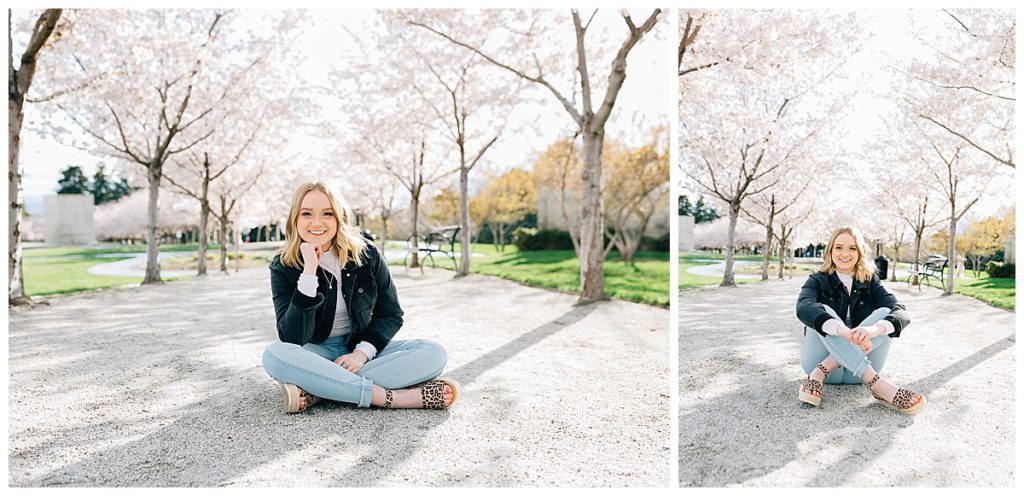 Emily | Capitol Blossoms Senior Pictures | Utah Photographer