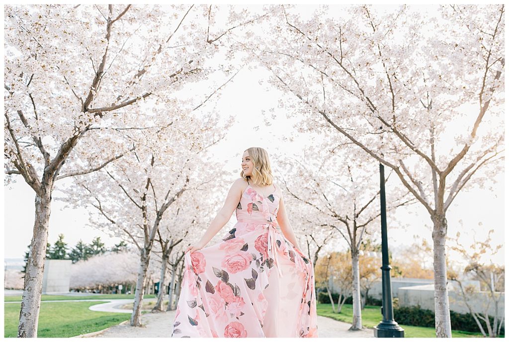 Emily | Capitol Blossoms Senior Pictures | Utah Photographer