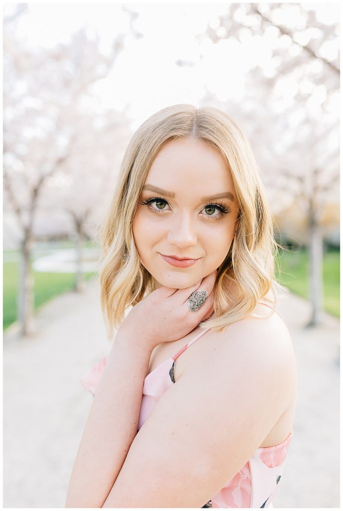 Emily | Capitol Blossoms Senior Pictures | Utah Photographer