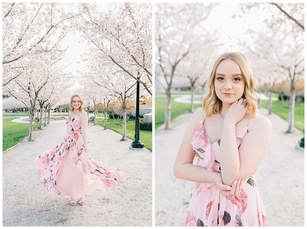 Emily | Capitol Blossoms Senior Pictures | Utah Photographer