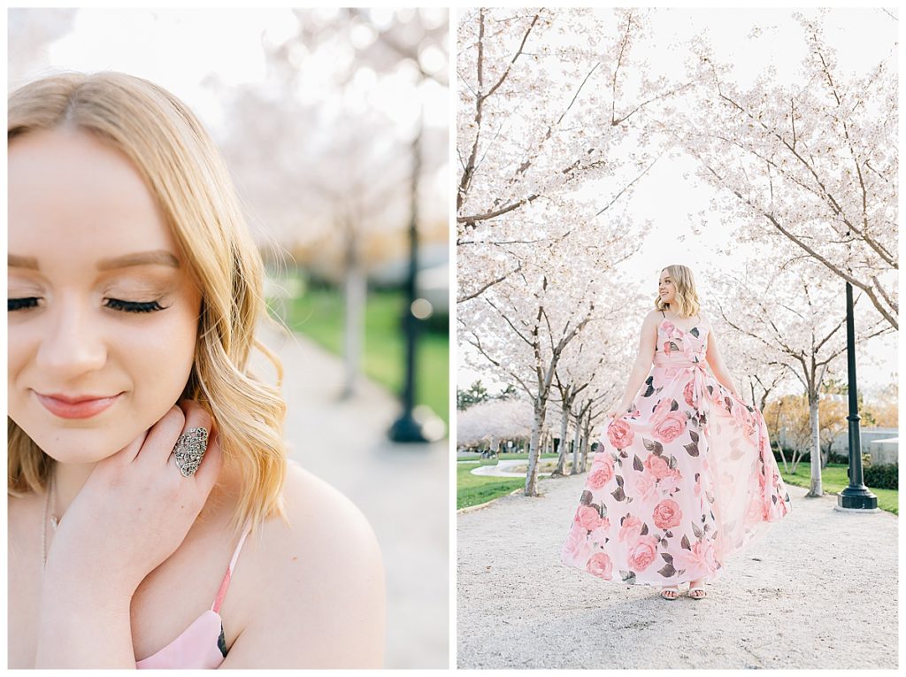 Emily | Capitol Blossoms Senior Pictures | Utah Photographer