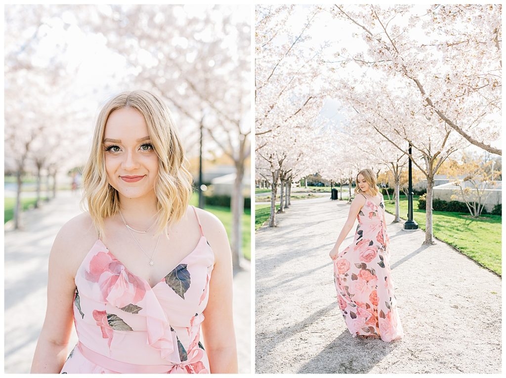 Emily | Capitol Blossoms Senior Pictures | Utah Photographer