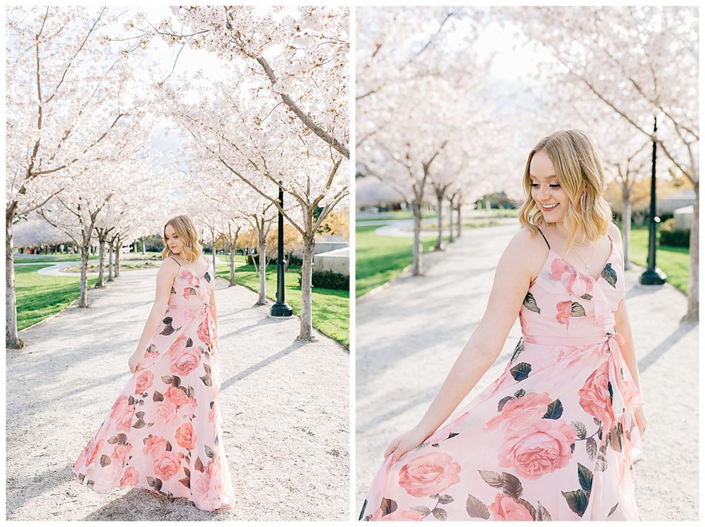 Emily | Capitol Blossoms Senior Pictures | Utah Photographer