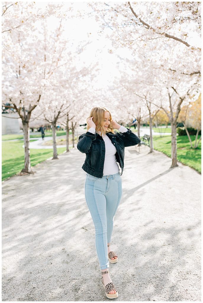 Emily | Capitol Blossoms Senior Pictures | Utah Photographer