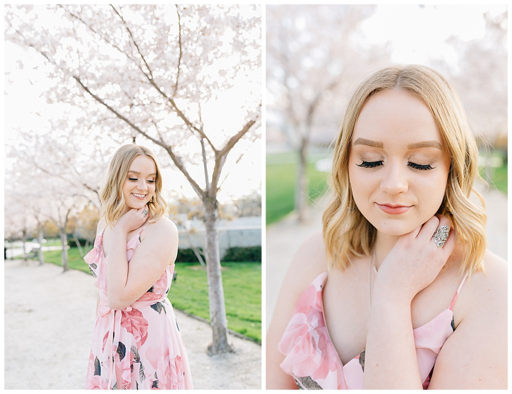 Emily | Capitol Blossoms Senior Pictures | Utah Photographer