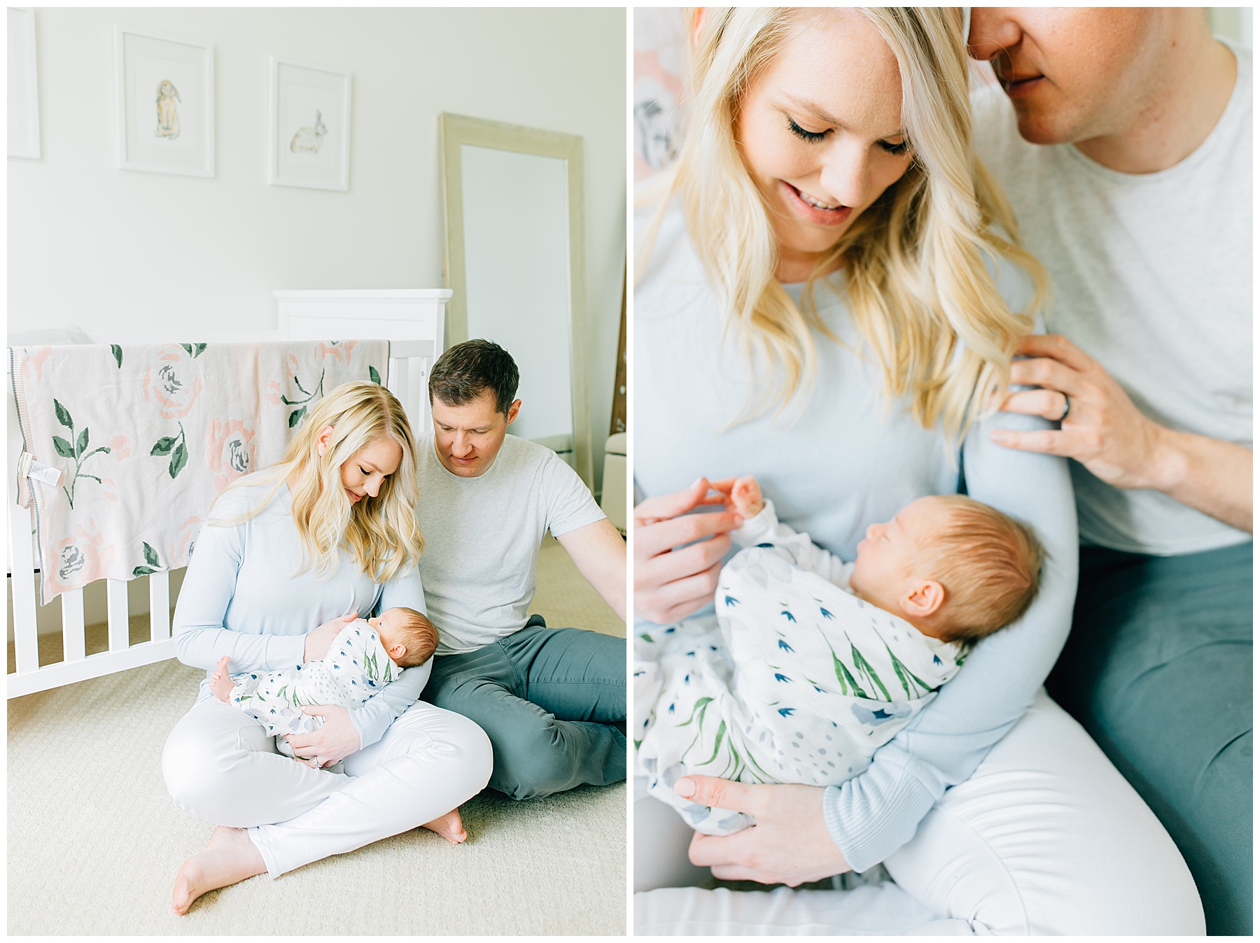 Baby L Newborn Pictures | Millcreek Photographer