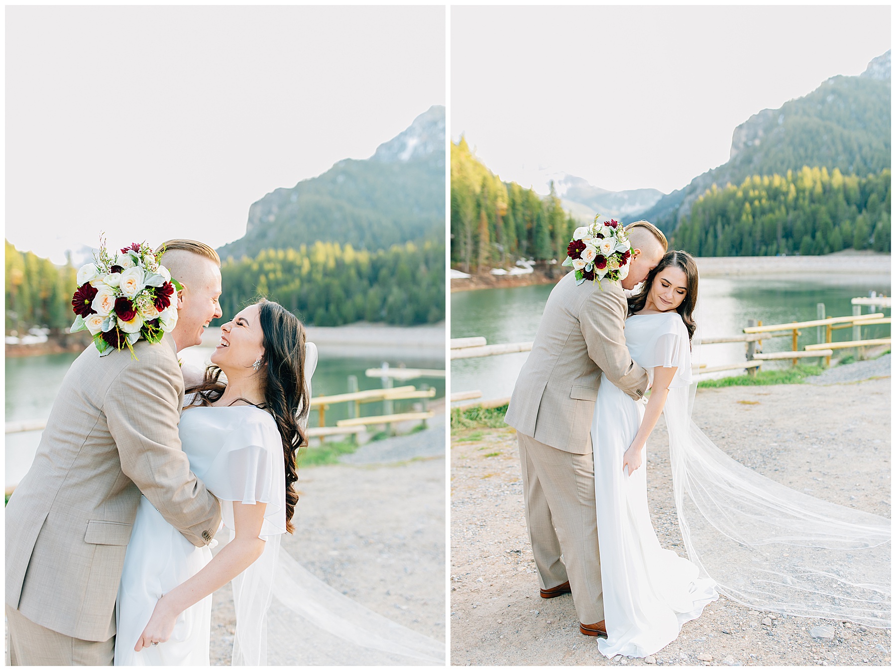 Brandon + Bree | Tibble Fork Bridal Pictures