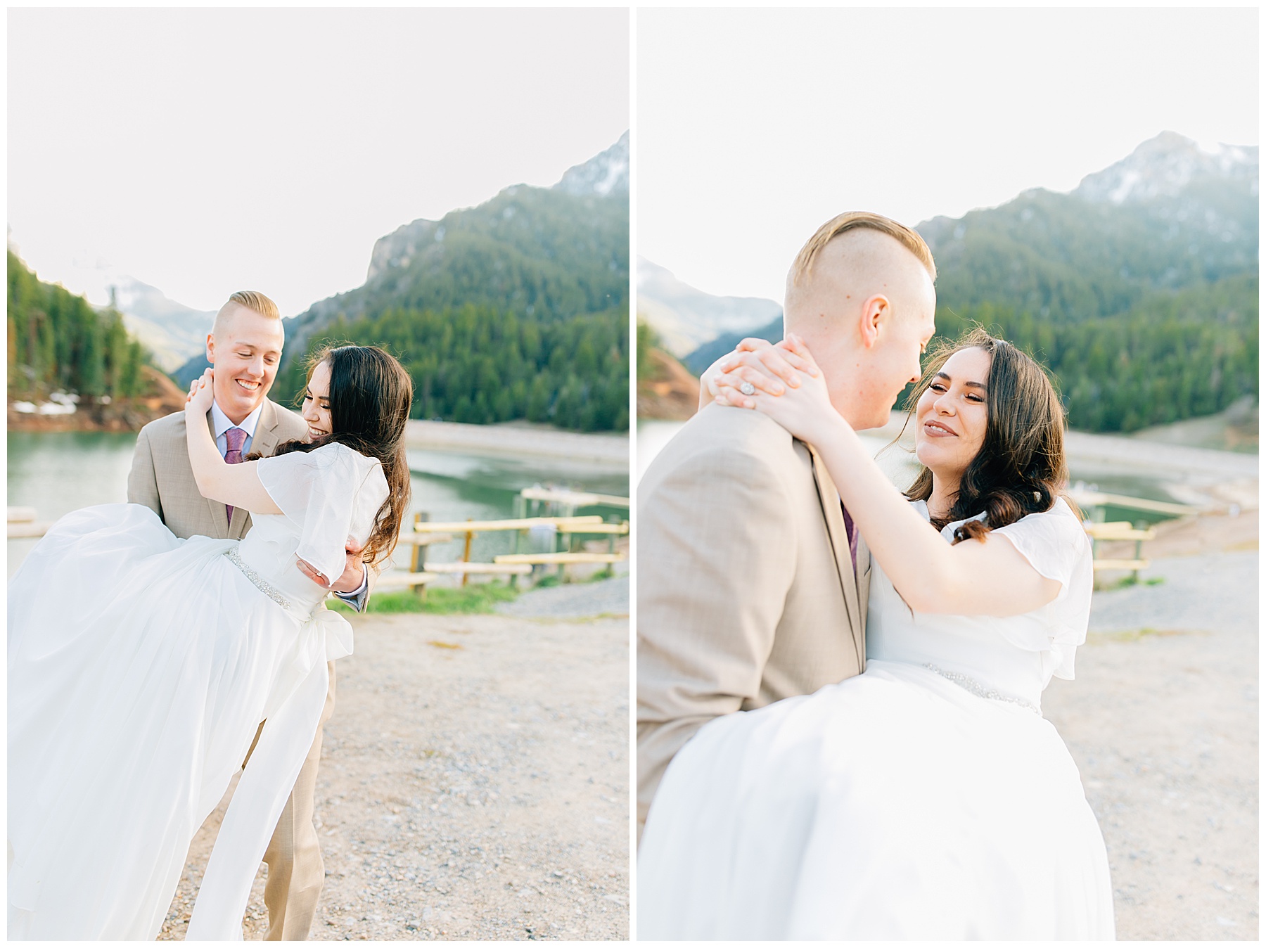 Brandon + Bree | Tibble Fork Bridal Pictures