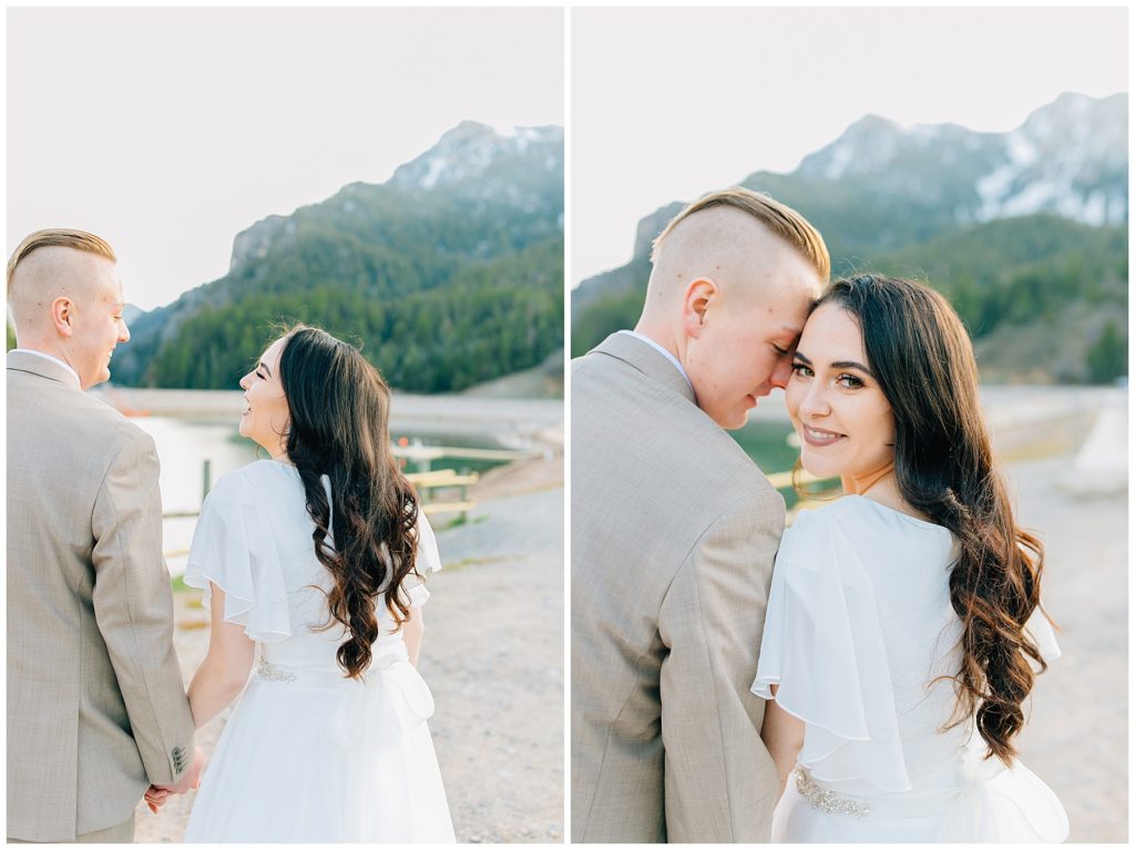 Brandon + Bree | Tibble Fork Bridal Pictures - Truly Photography