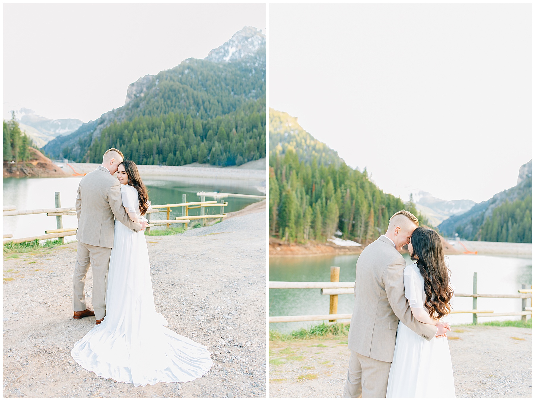 Brandon + Bree | Tibble Fork Bridal Pictures