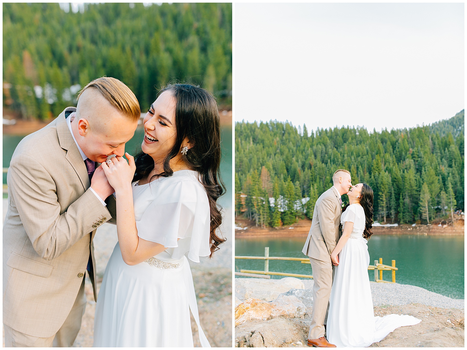 Brandon + Bree | Tibble Fork Bridal Pictures