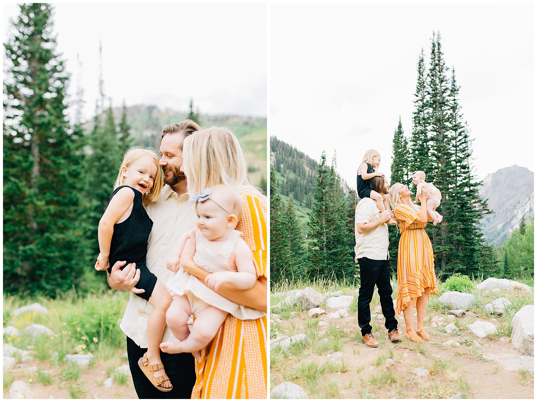 Staples | Rainy Albion Basin Family Pictures