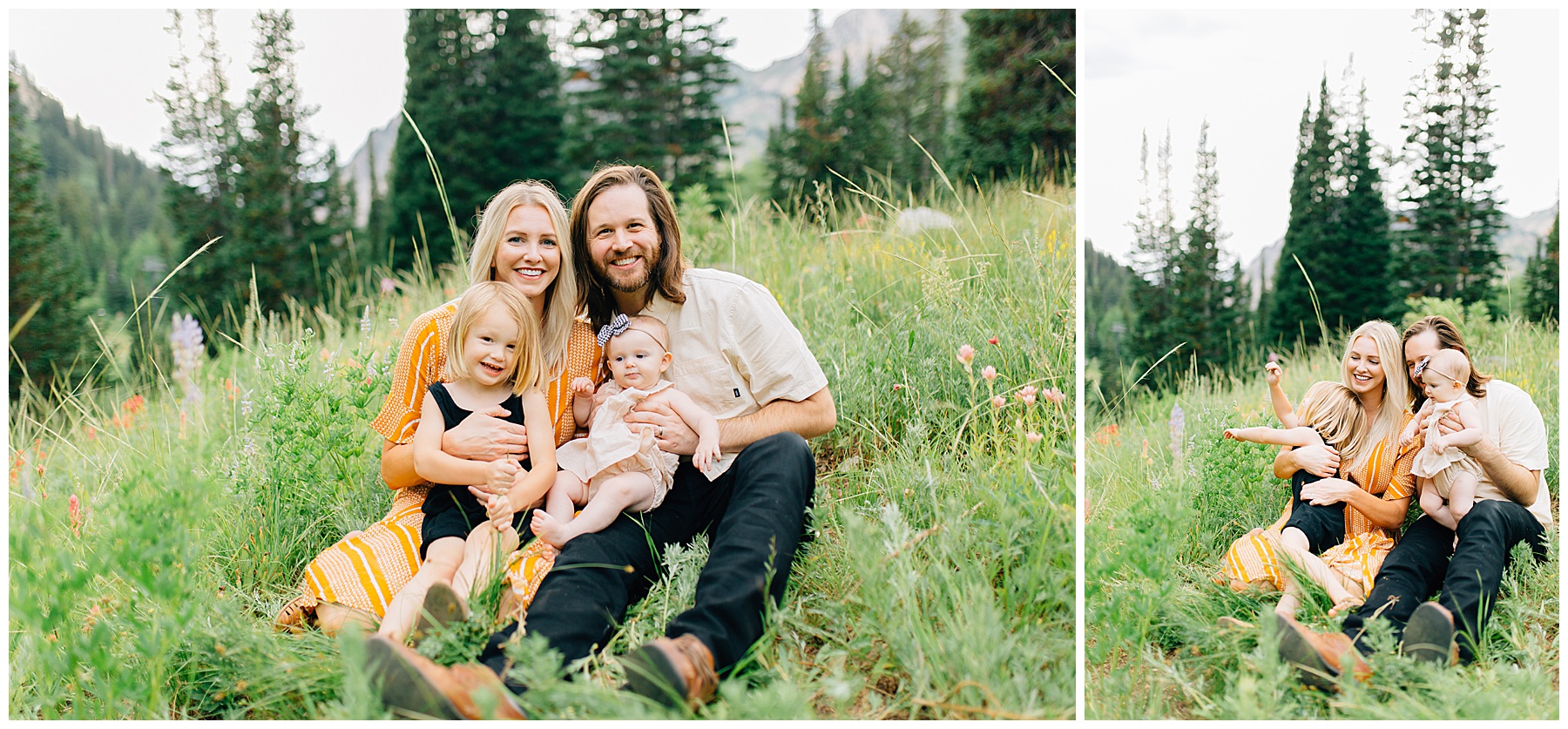 Staples | Rainy Albion Basin Family Pictures