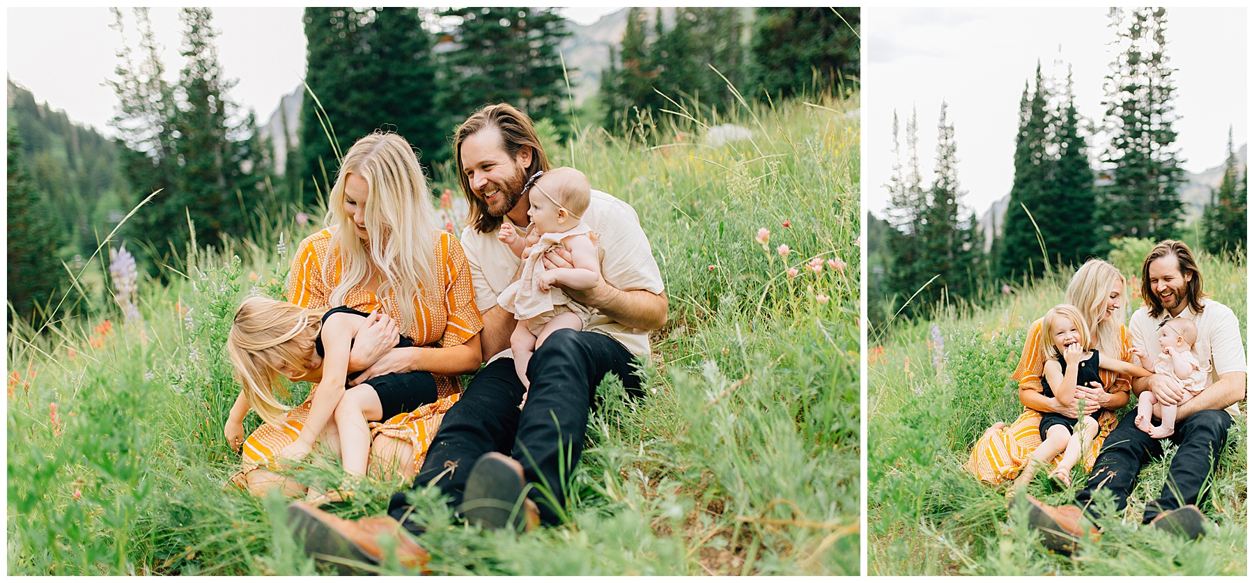 Staples | Rainy Albion Basin Family Pictures